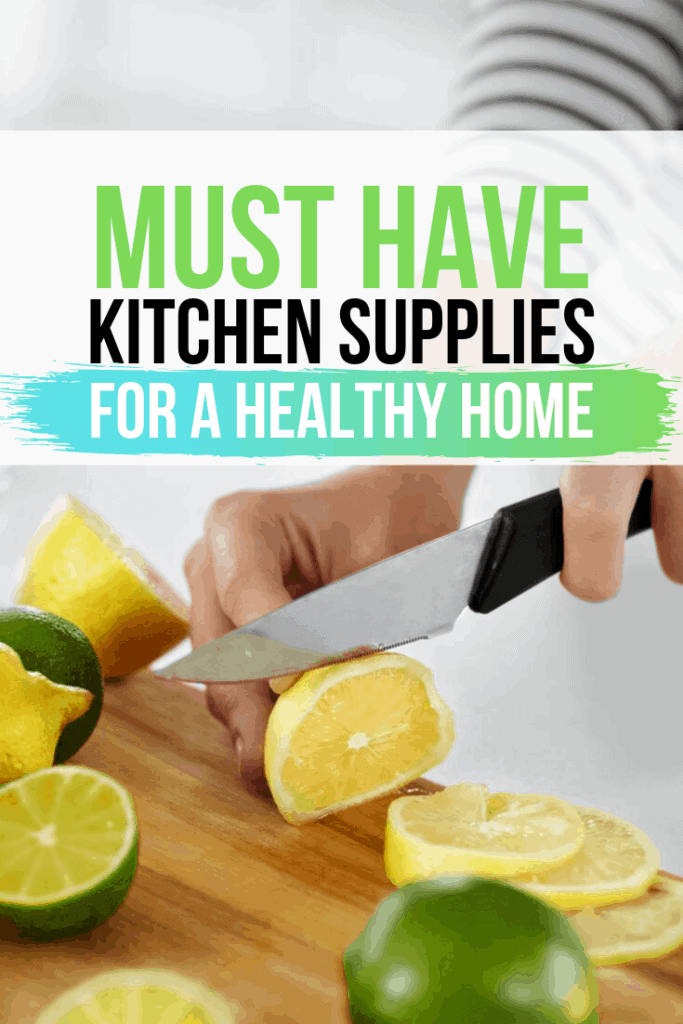 healthy kitchen supplies