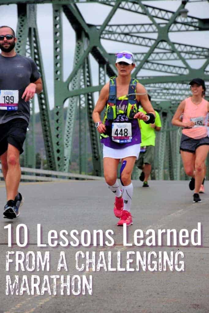 10 tips and lessons learned from a difficult marathon