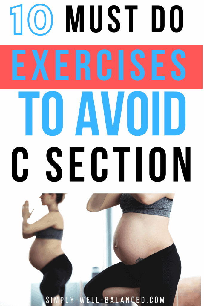 Pregnancy Exercises to Avoid C Section