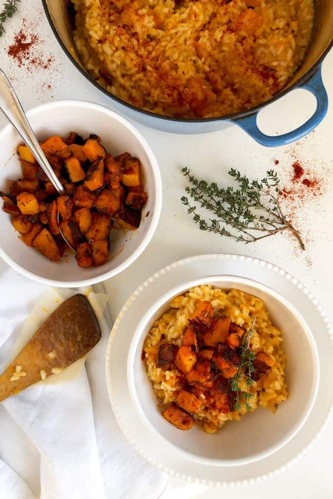Roasted Butternut Squash Risotto