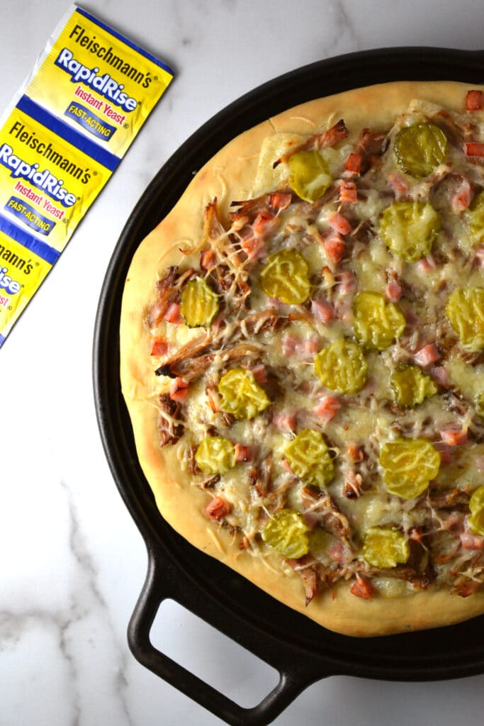 Cuban Sandwich Pizza | Delish D'Lites