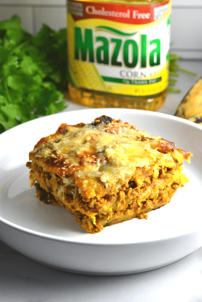 Pastelón (Sweet Plantain Lasagna)