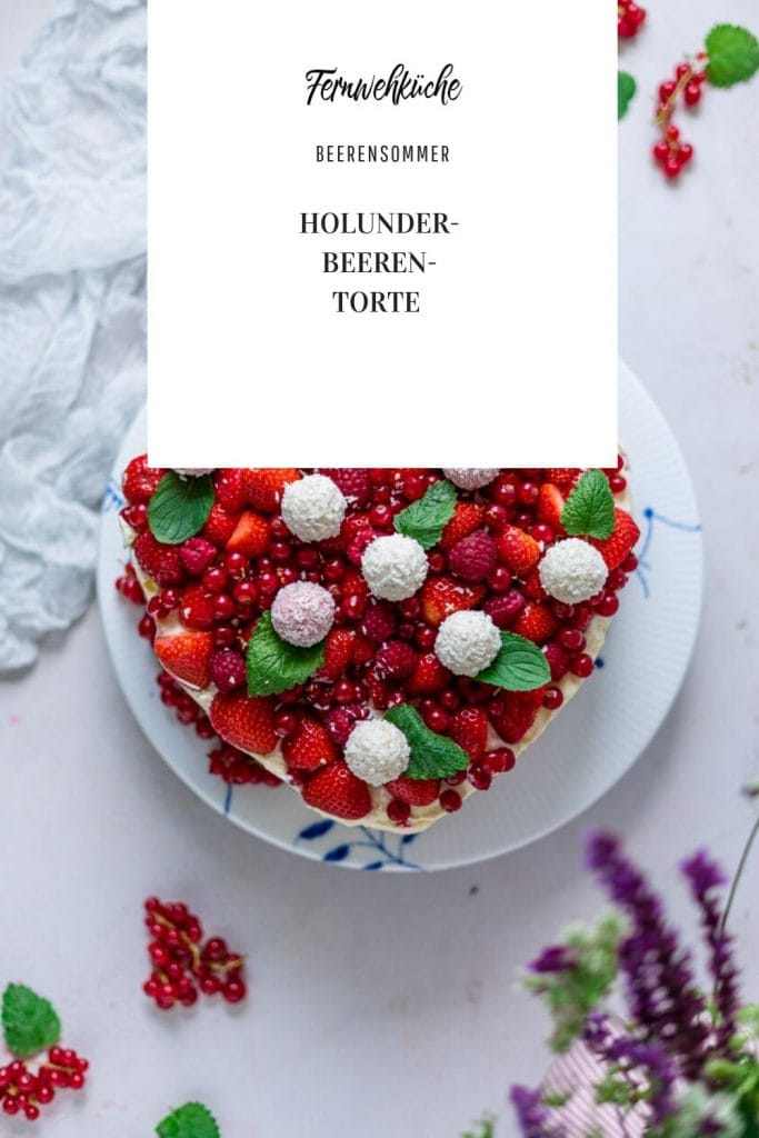 Holunder-Beeren-Torte