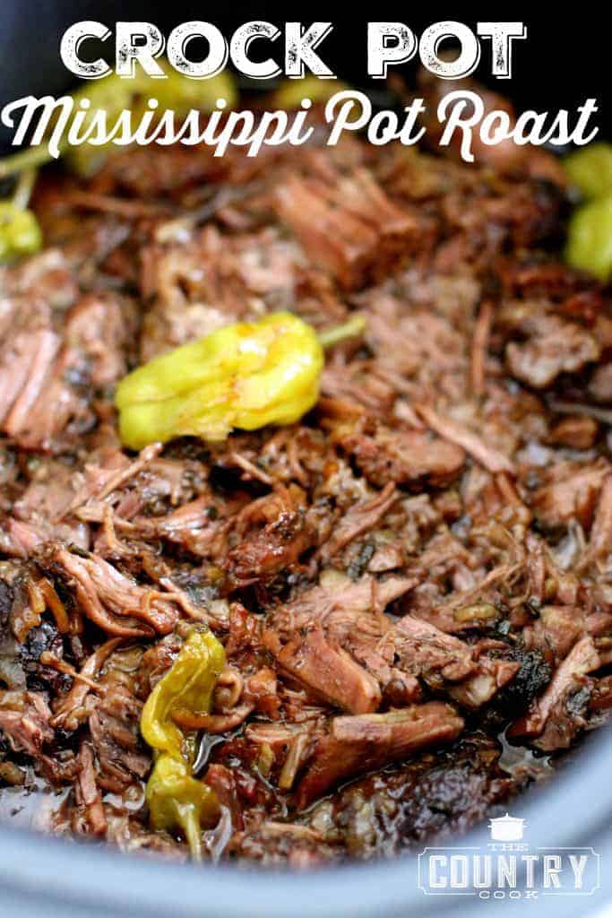 Low Carb Crock Pot Mississippi Pot Roast