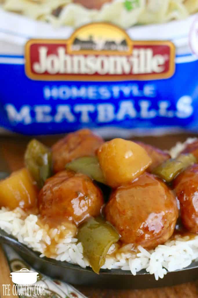 Slow Cooker Sweet and Sour Meatballs