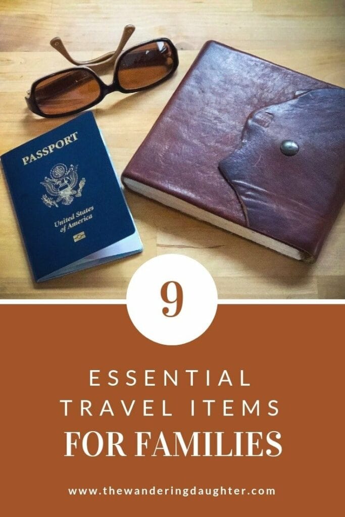 Nine Essential Travel Items For Families | The Wandering Daughter |
When you're traveling with family, traveling light is a must! Here are the essential travel items that every family should never leave home without. #travelitems #travelessentials #travelgear #nomad