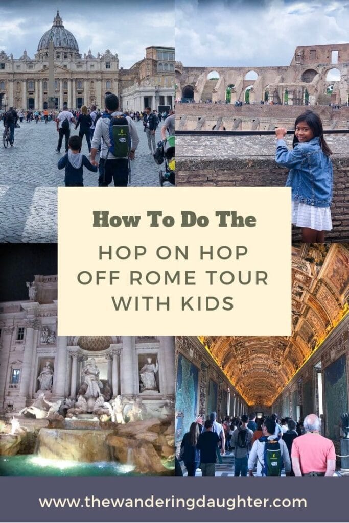 How To Do The Hop On Hop Off Rome Tour With Kids | The Wandering Daughter |
Tips for visiting Rome with kids, and exploring the city with the Hop On Hop Off Rome bus tour.
#familytravel #Rome #Italy #HopOnHopOff