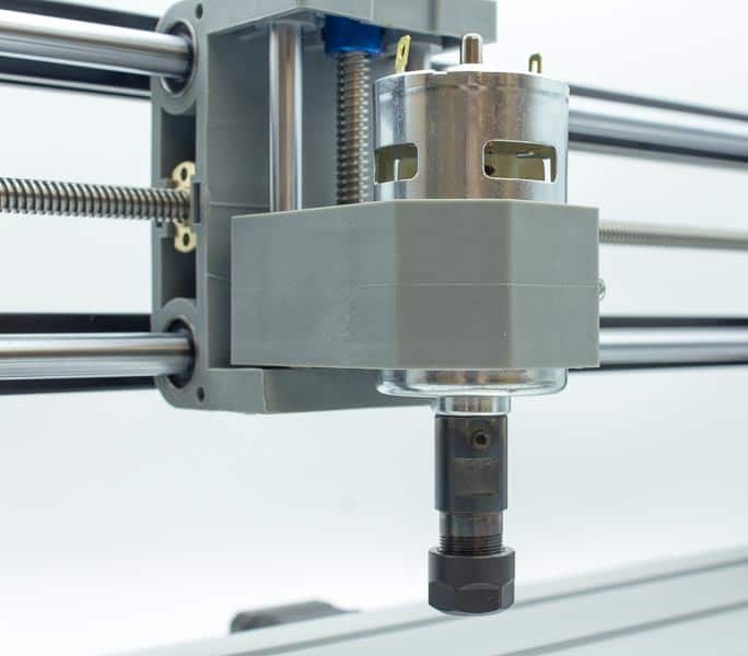 3018 spindle mounted in the Z axis