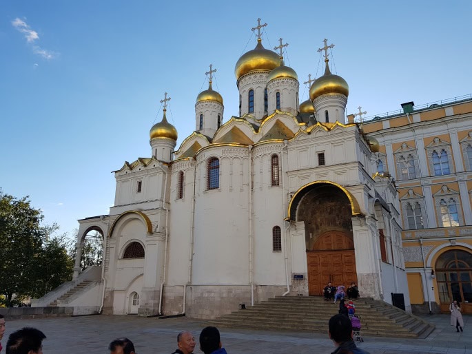 Cathedrale Dormition Kremlin Moscou