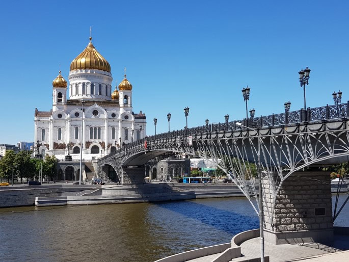 Christ Saint Sauveur monument Moscou