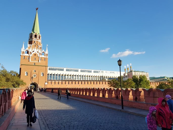 Passerelle entrée Kremlin