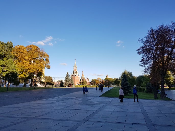 Entrée principale Kremlin Moscou