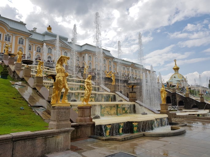 palais peterhof grande cascade