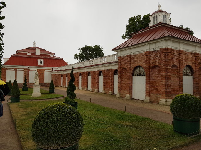 Pavillon montplaisir palais de peterhof