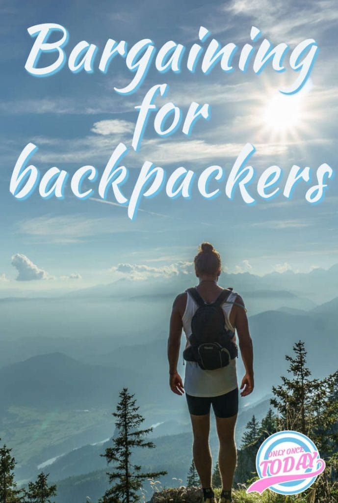 Bargaining for backpackers