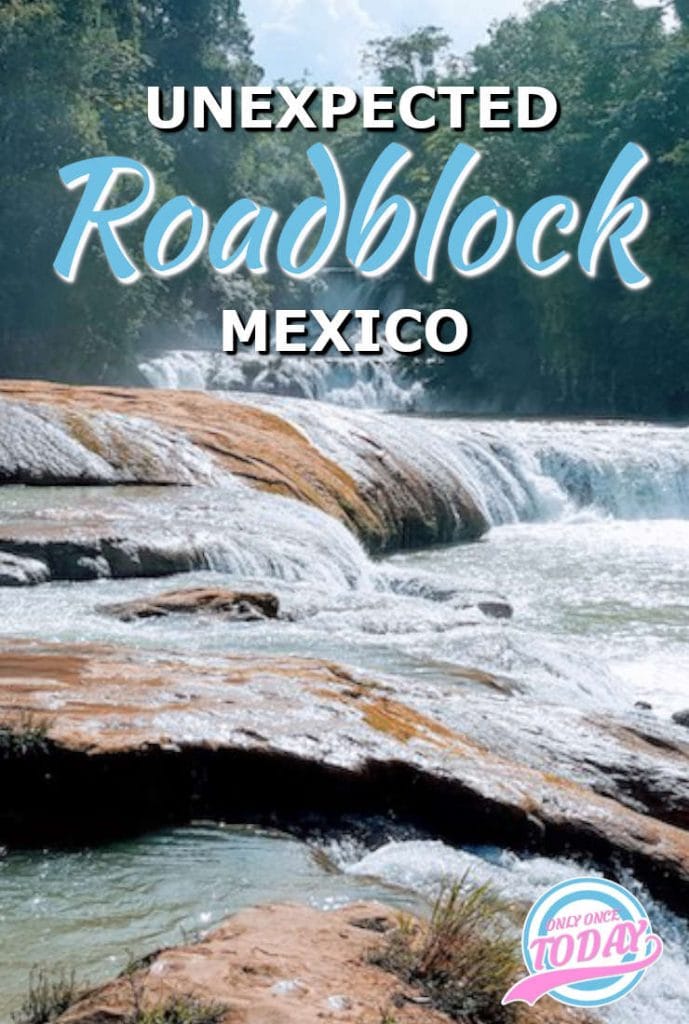 unexpected roadblock travel scam
