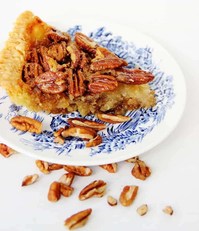 Piece of pecan pie