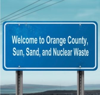 Conveniently located near 8.5 million civilians, the new San Onofre Nuclear Waste dump will be located just 100 feet from the crashing surf and sugar sand beaches of San Onofre State Beach.