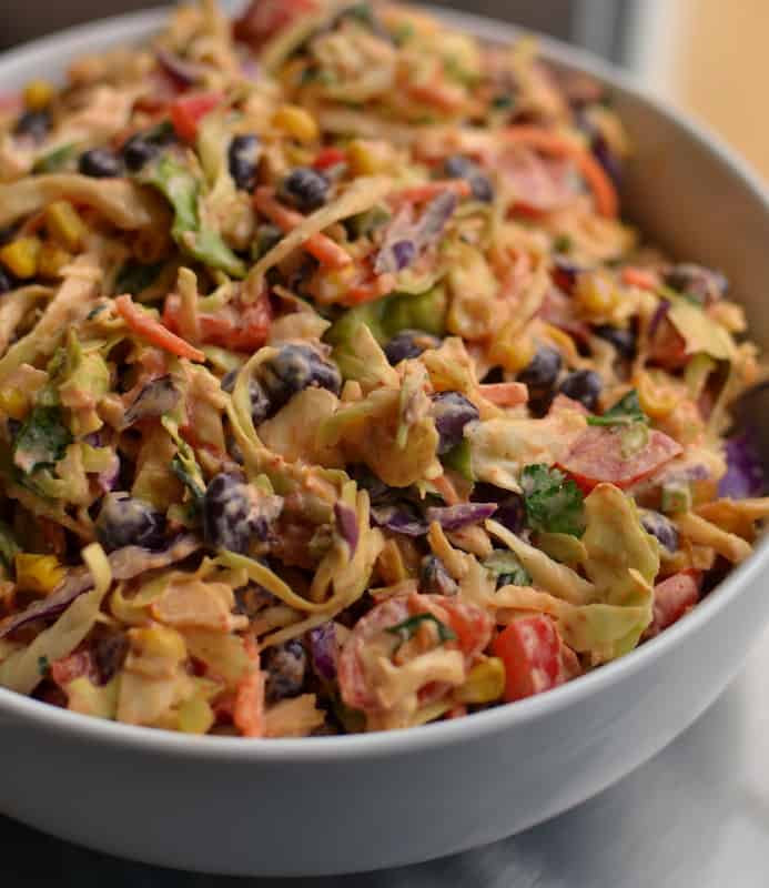 Easy Mexican Coleslaw Small Town Woman