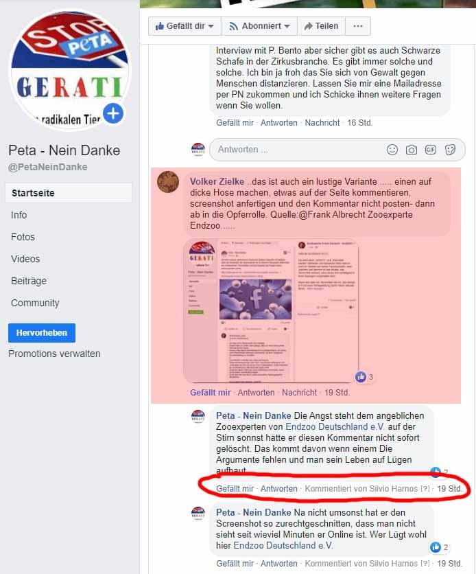 Gleichzeitig erkennt man an diesem Screenshot woran man sieht ob ein Kommentar veröffentlicht wurde