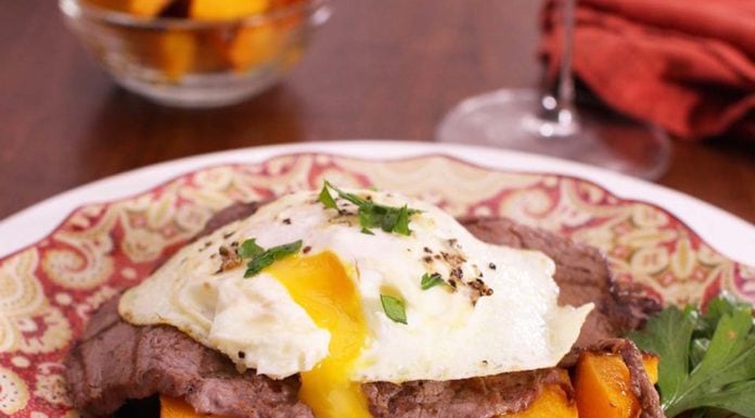Steak and Eggs For One | One Dish Kitchen