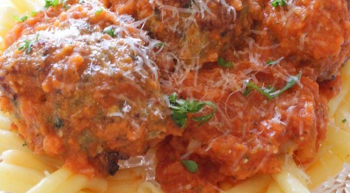 Tender, oven-baked Turkey Meatballs For One, wonderful with tomato sauce or perfect on their own. They're full of flavor and so easy to make. This single serving recipe makes 5 to 6 large meatballs. | onedishkitchen.com