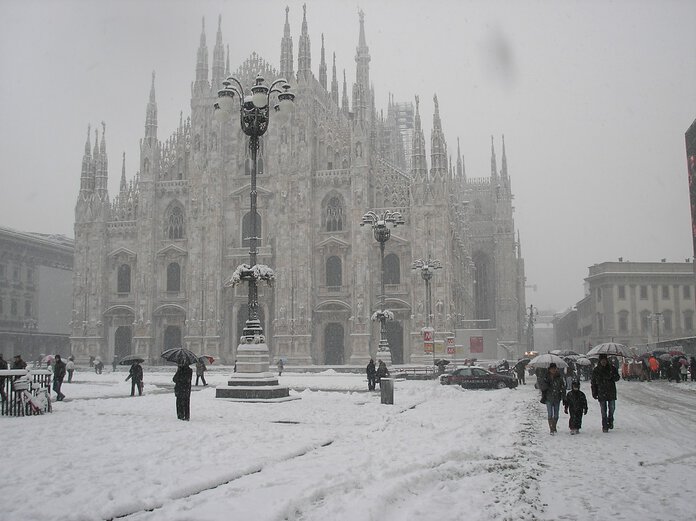 METEO:Freddo e neve in arrivo a Milano questa settimana