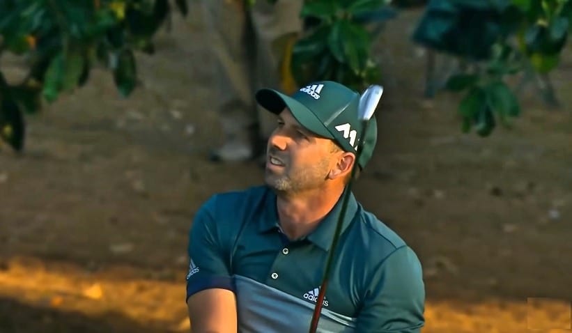 Garcia Sergio Garcia at the Masters