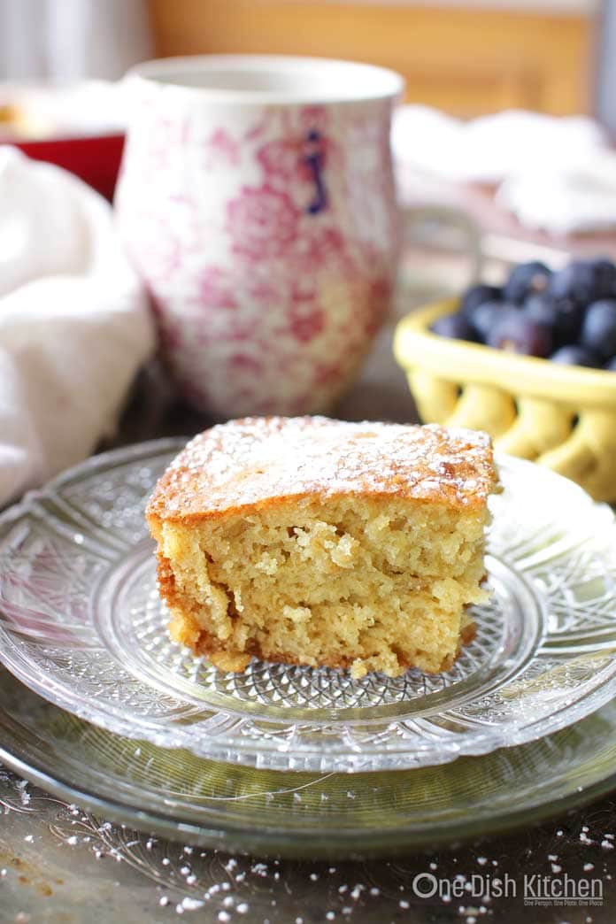 orange oat breakfast cake | one dish kitchen