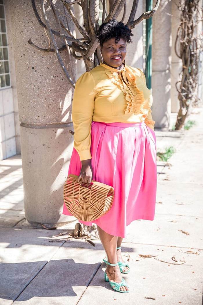 pink skirt outfit quiz