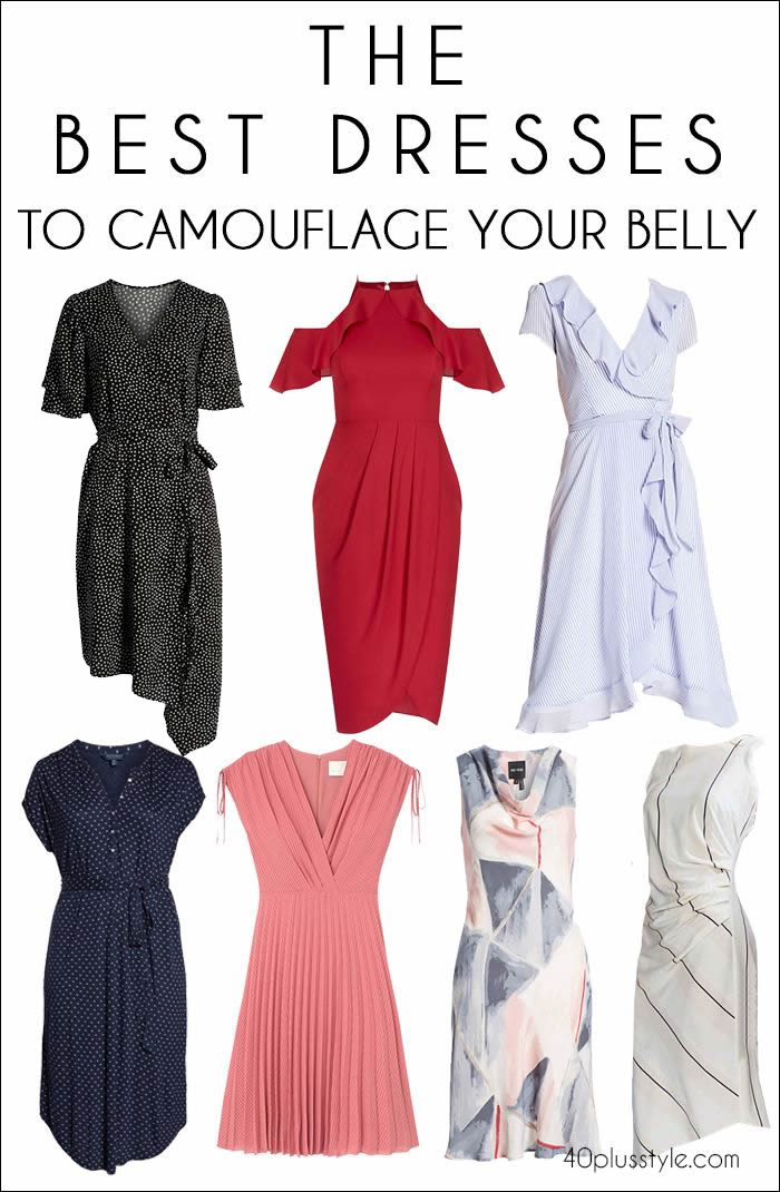 The best dresses to hide your tummy