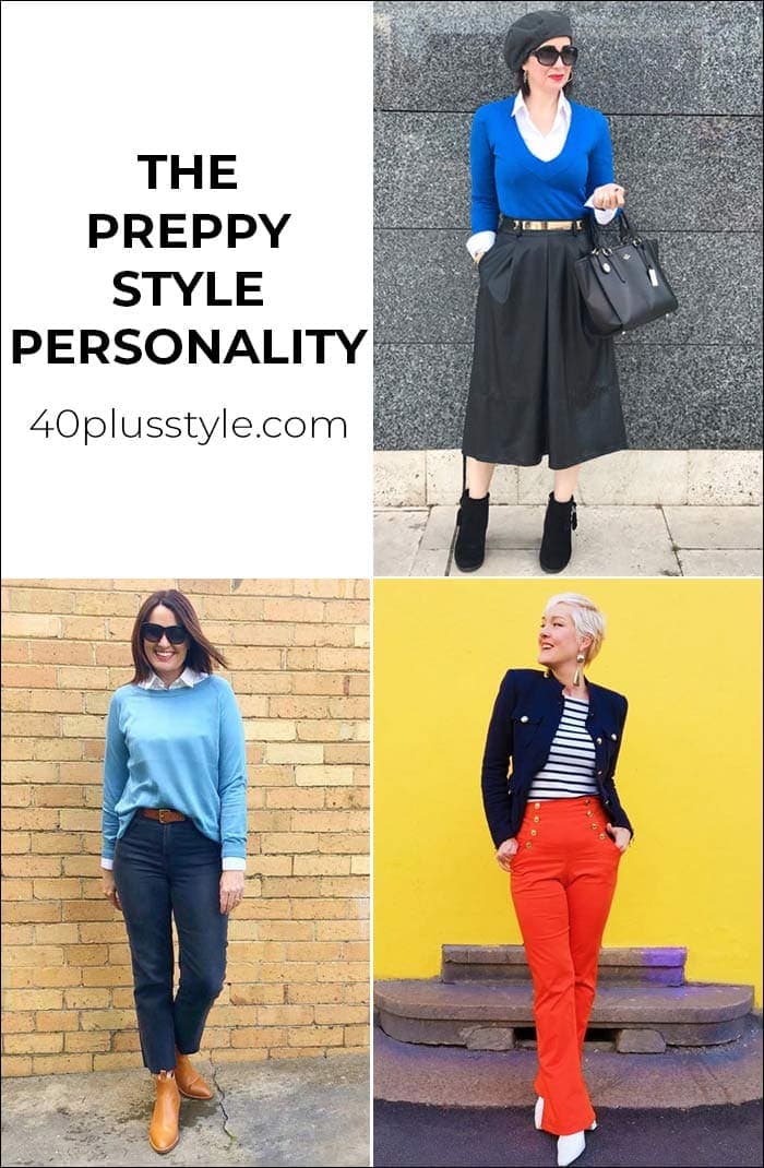 Preppy style - style guide and capsule wardrobe preppy style personality