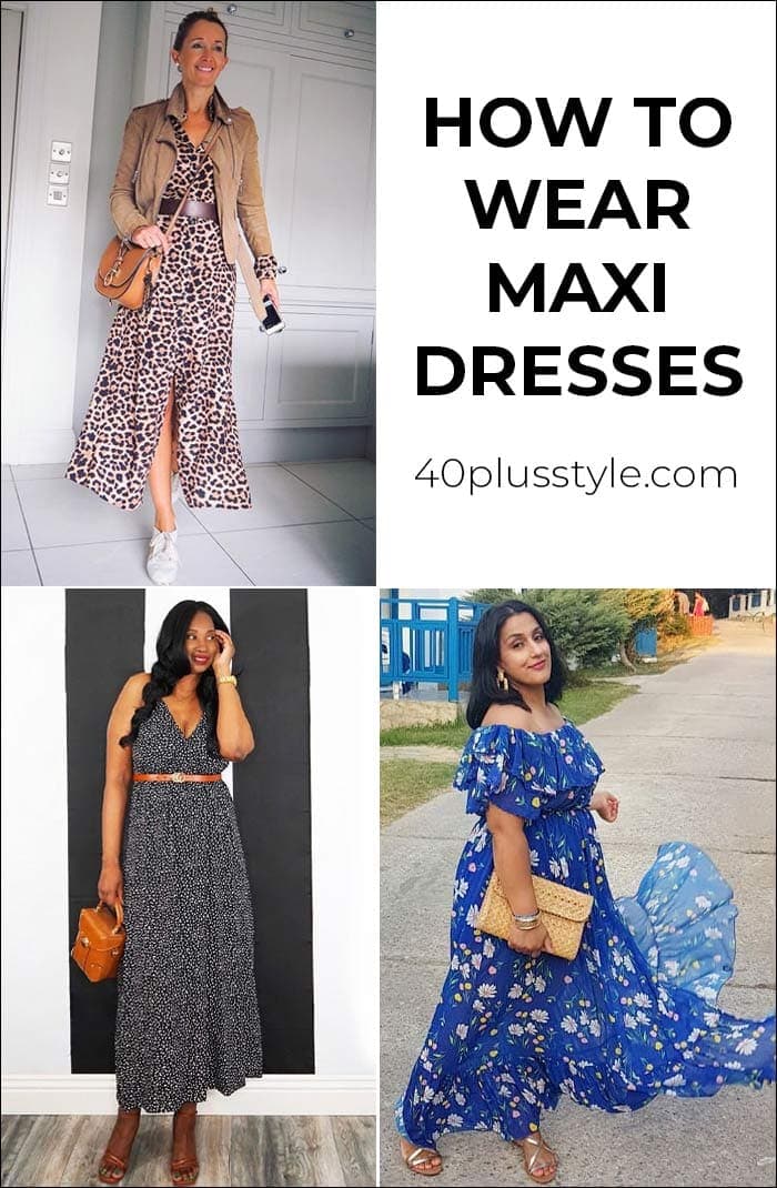 How to wear a maxi dress or maxi skirt - the best maxi dresses online now