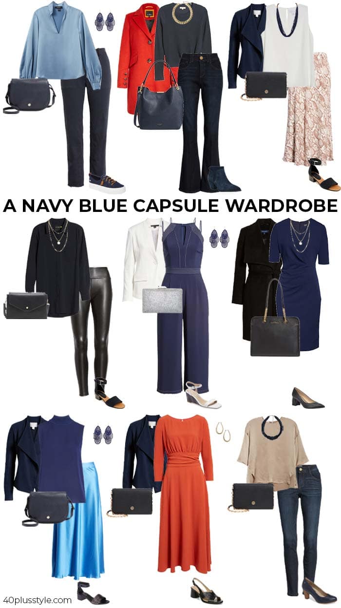 how to wear navy