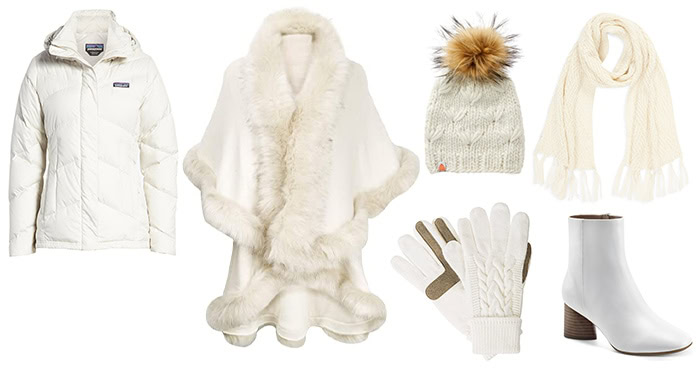 How to look fashionable in winter: white outfits for labor day and winter | 40plusstyle.com