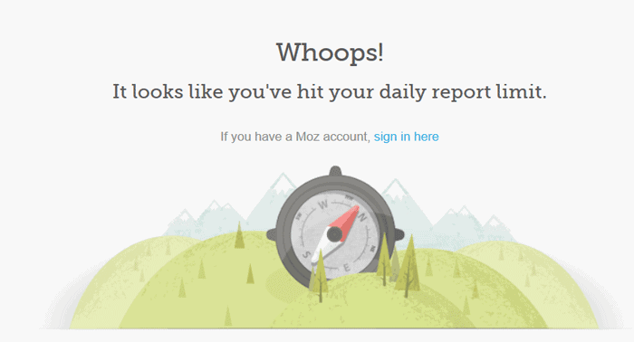 Moz Open Site Explorer