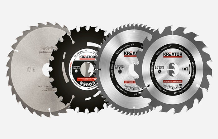 Choosing a saw blade according to use