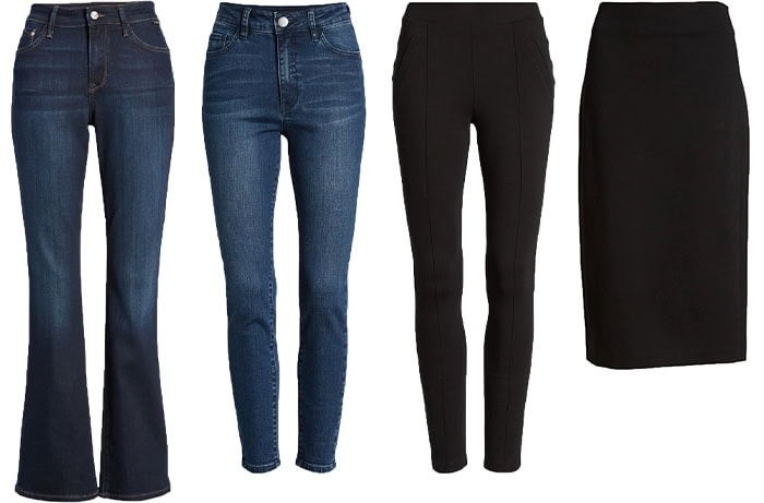 jeans for apple shaped plus size