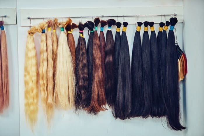 human vs synthetic hair