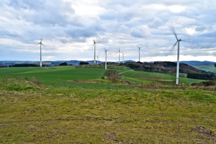 Windkraftanlagen bei Weibern