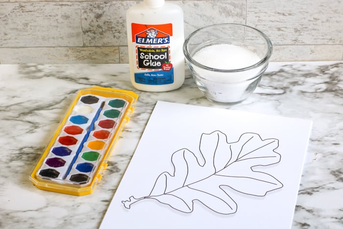 supplies for fall kids craft