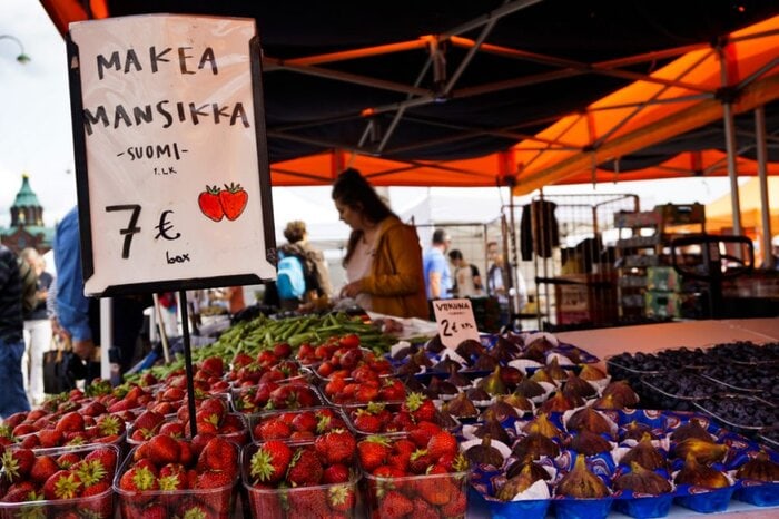 Kauppatori –market square, Helsinki, Finland - Experiencing the Globe