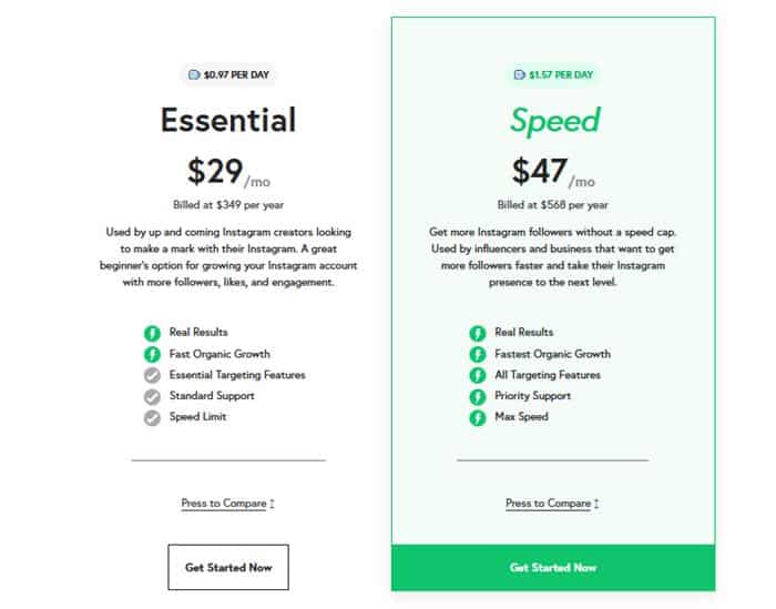 Nitreo pricing