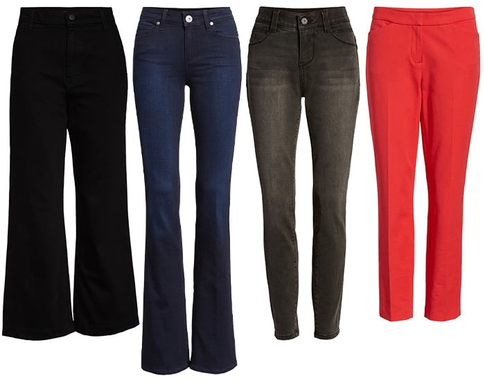 Pants for white tops | 40plusstyle.com