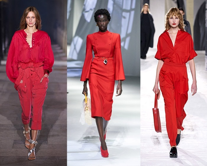 Fashion color trends 2021 - red | 40plusstyle.com