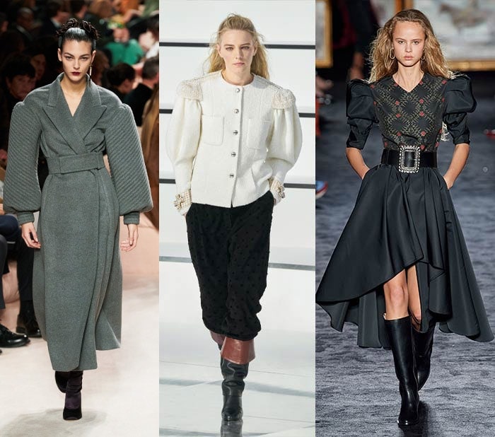 Fall 2020 trends - puffed sleeves | 40plusstyle.com