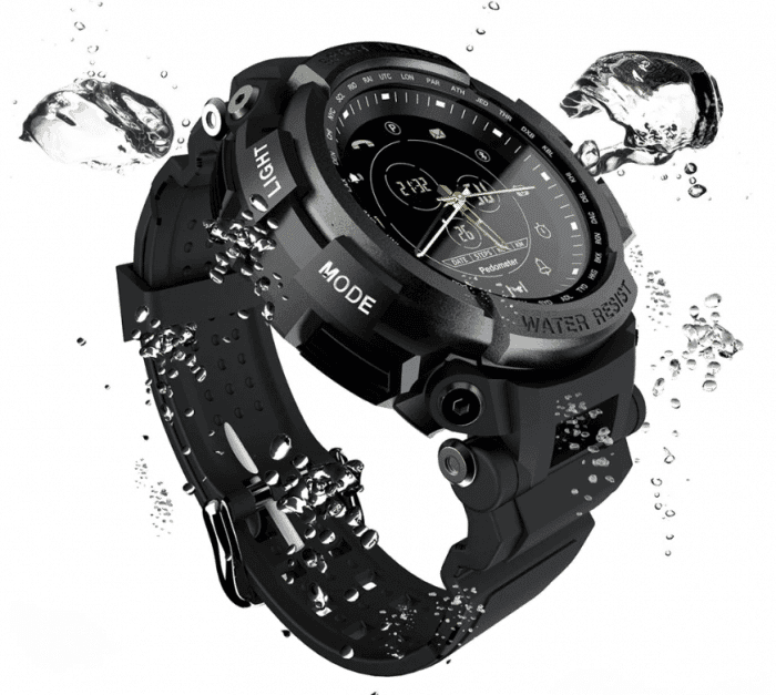 wodoodporny smartwatch poniżej 50