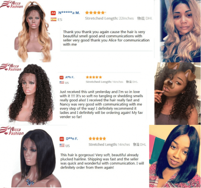 hair wigs review aliexpress