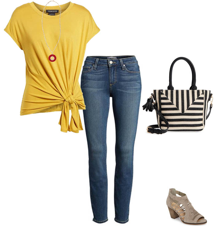 How to wear yellow - different ways and color combinations