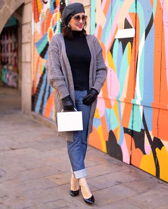 elegant outfit winter